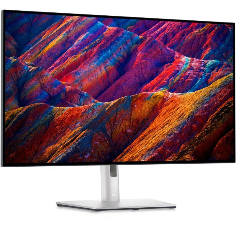 DELL UltraSharp U3223QE LED display 80 cm (31.5") 3840 x 2160 pixels 4K Ultra HD LCD Argent