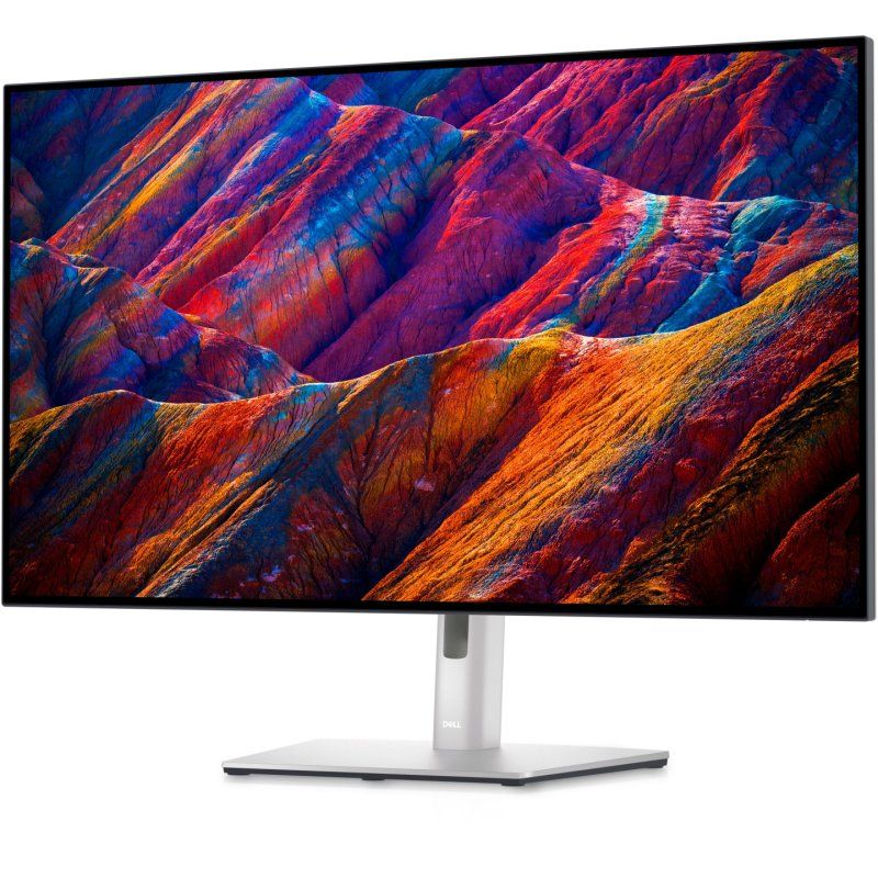 DELL UltraSharp U3223QE LED display 80 cm (31.5") 3840 x 2160 pixels 4K Ultra HD LCD Argent