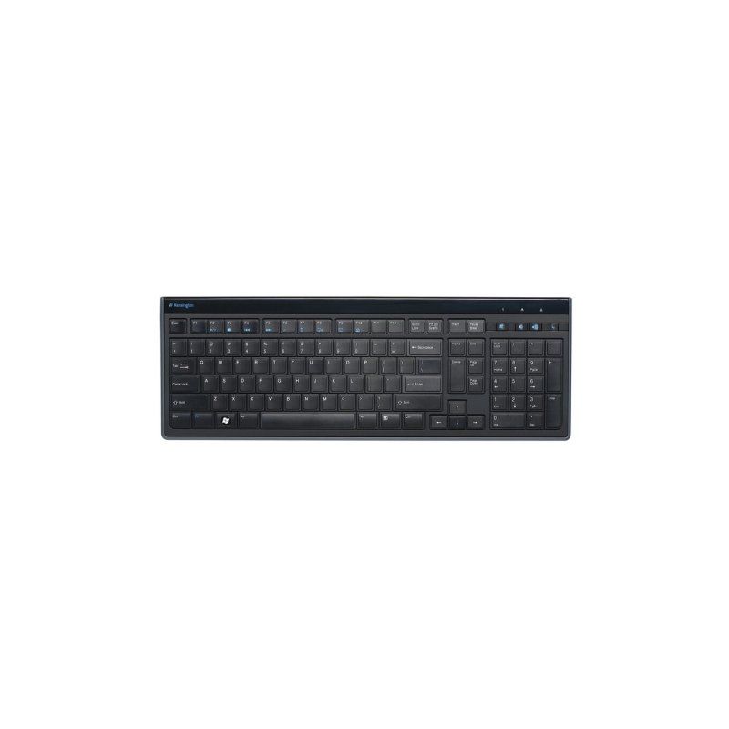 Kensington Advance Fit clavier Bureau USB QWERTY Espagnole Noir