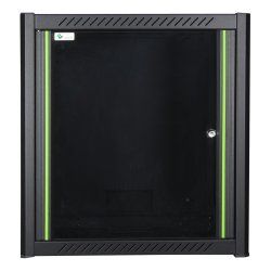 LOGON RWP12U45BL rack cabinet 12U Wall mounted rack Black
