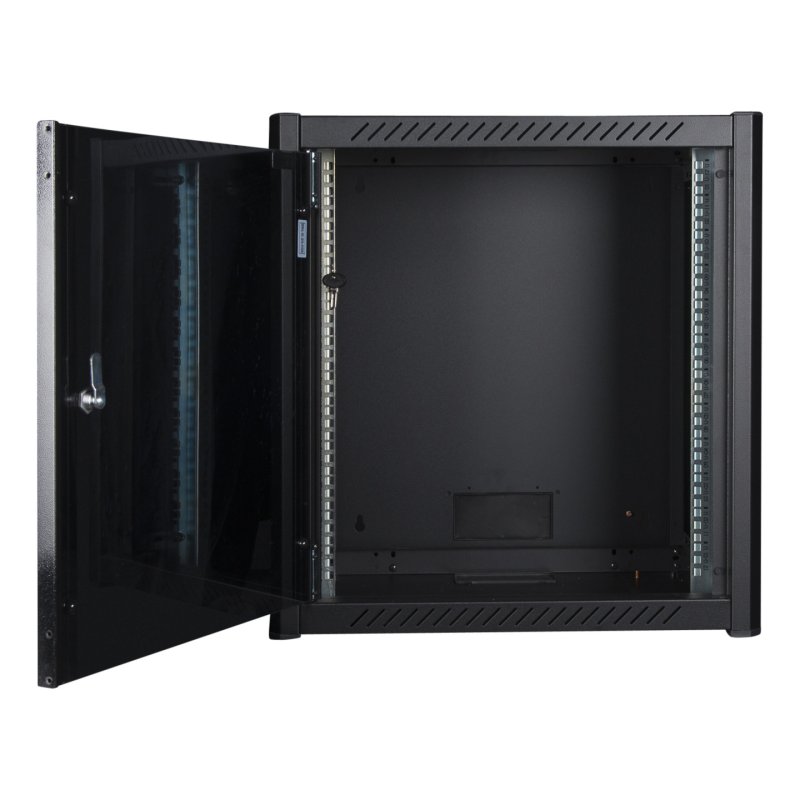 LOGON RWP12U45BL rack cabinet 12U Wall mounted rack Black