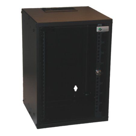 LOGON RSM09U30MNBL rack cabinet Wall mounted rack Black