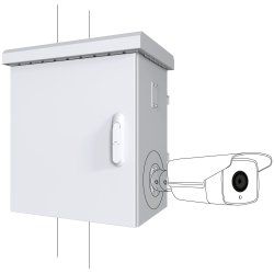 Lanview RCCTV004 étagère 0U Blanc