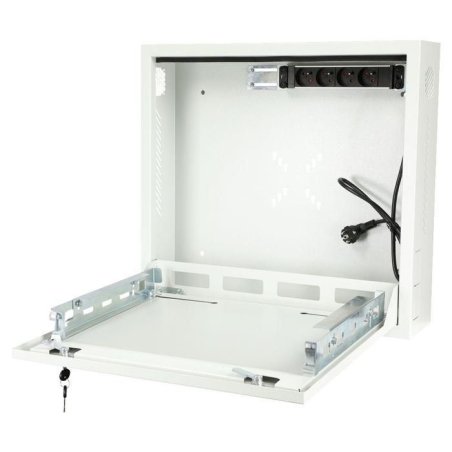 Lanview RWSLMWH1 étagère 1U Rack monté sur le mur Blanc