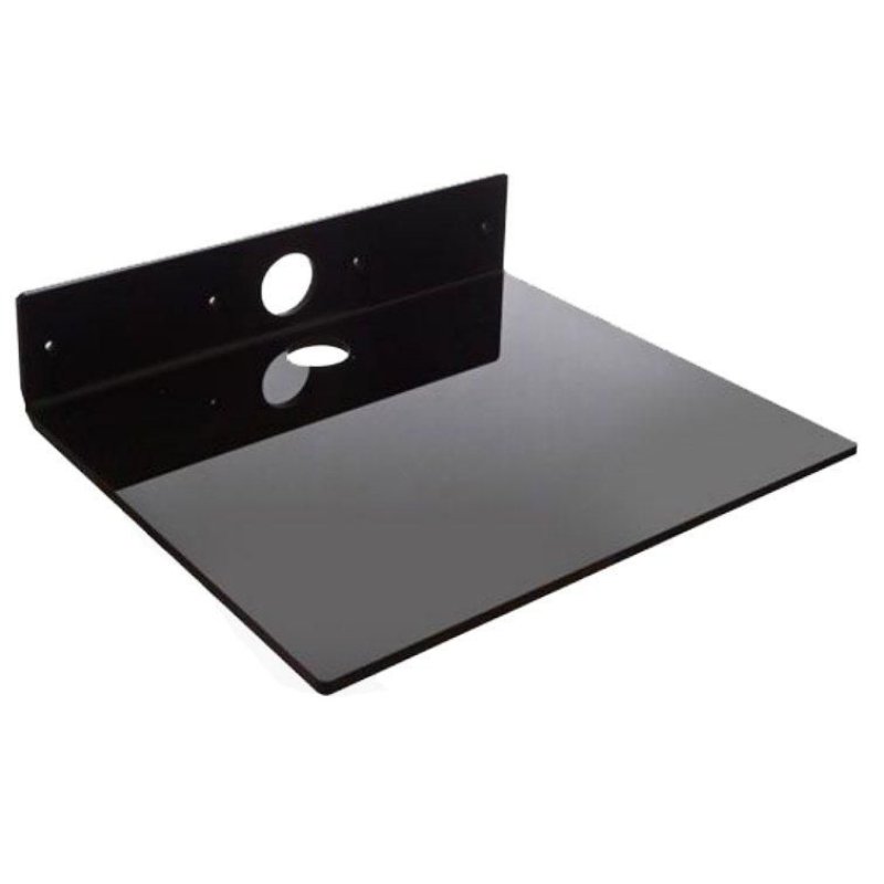 Codec shelf, Black 8 mm acryl