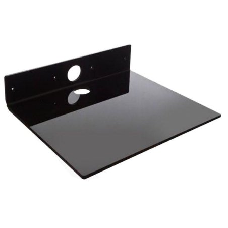 Codec shelf, Black 8 mm acryl