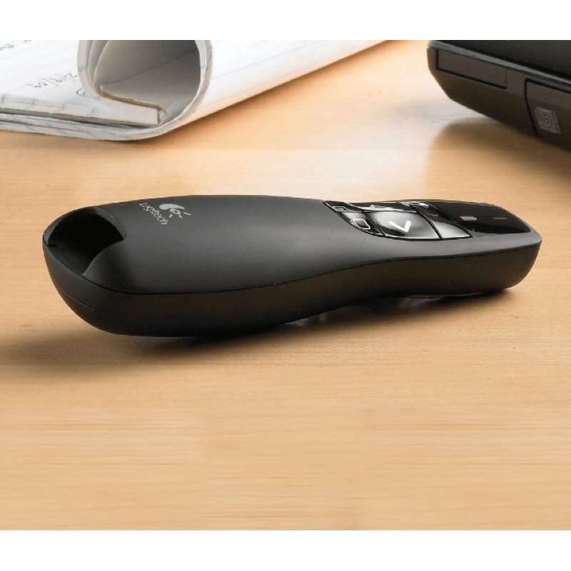 Logitech R400 wireless presenter RF Black