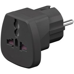 Microconnect PETRAVEL-B power adapter/inverter Black