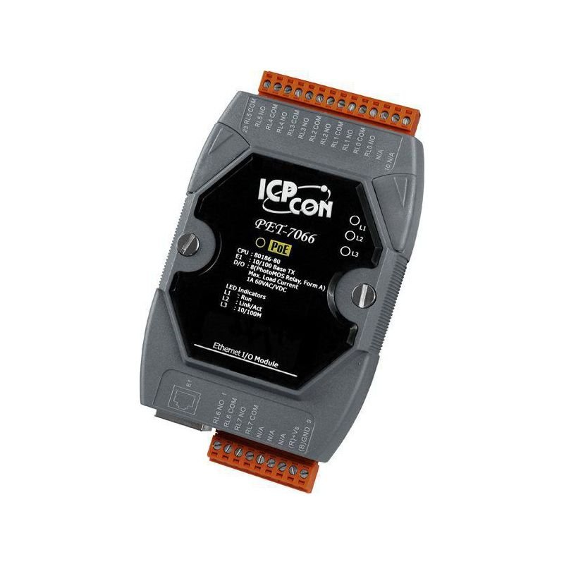 WEB BASED I/O MODULE - PoE