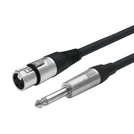 Vivolink PROAUDXLRFJACK3 câble audio 3 m XLR 6,35 mm Noir