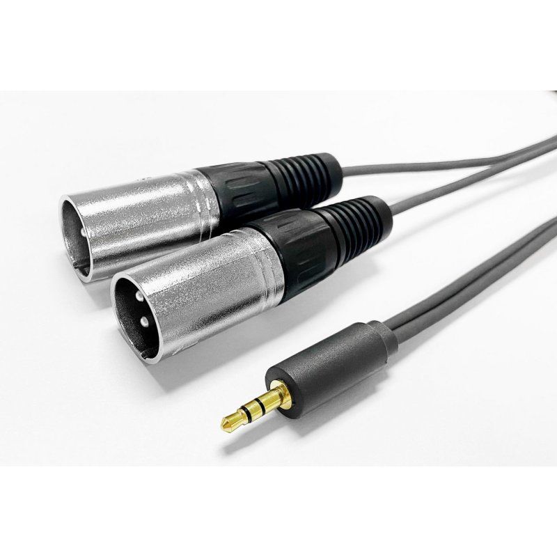 Vivolink PROMJXLRS15 audio cable 15 m 3.5mm 2 x XLR Black