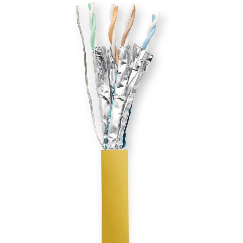 Vivolink PROCAT70 networking cable Yellow 70 m Cat6a F/FTP (FFTP)