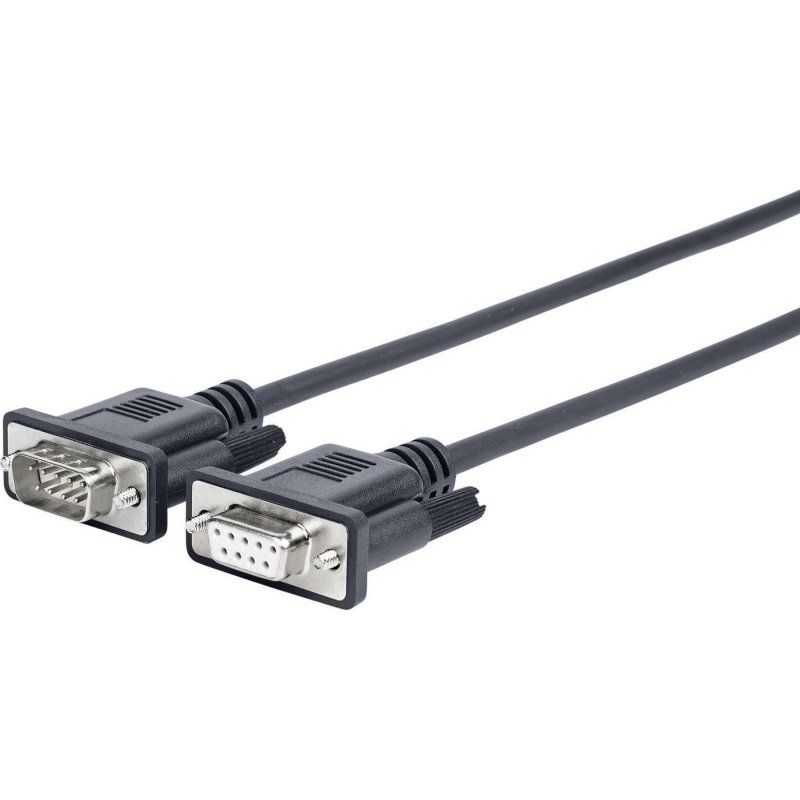 Vivolink PRORS15 serial cable Black 15 m RS-232