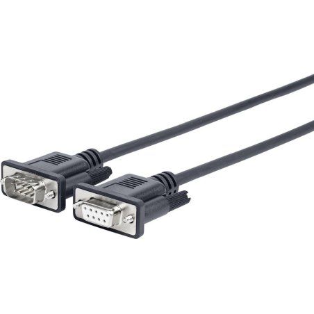 Vivolink PRORS15 serial cable Black 15 m RS-232