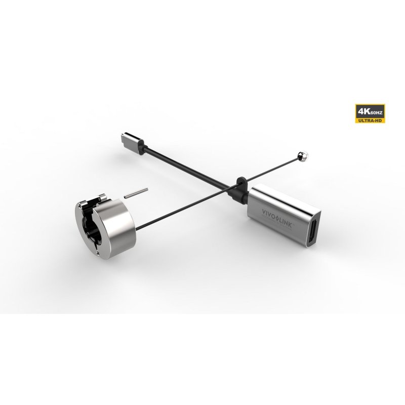 Vivolink PROADRING4S câble vidéo et adaptateur USB Type-C HDMI Noir