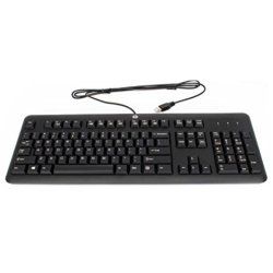 HP 672647-DH3 clavier Universel USB Nordique Noir