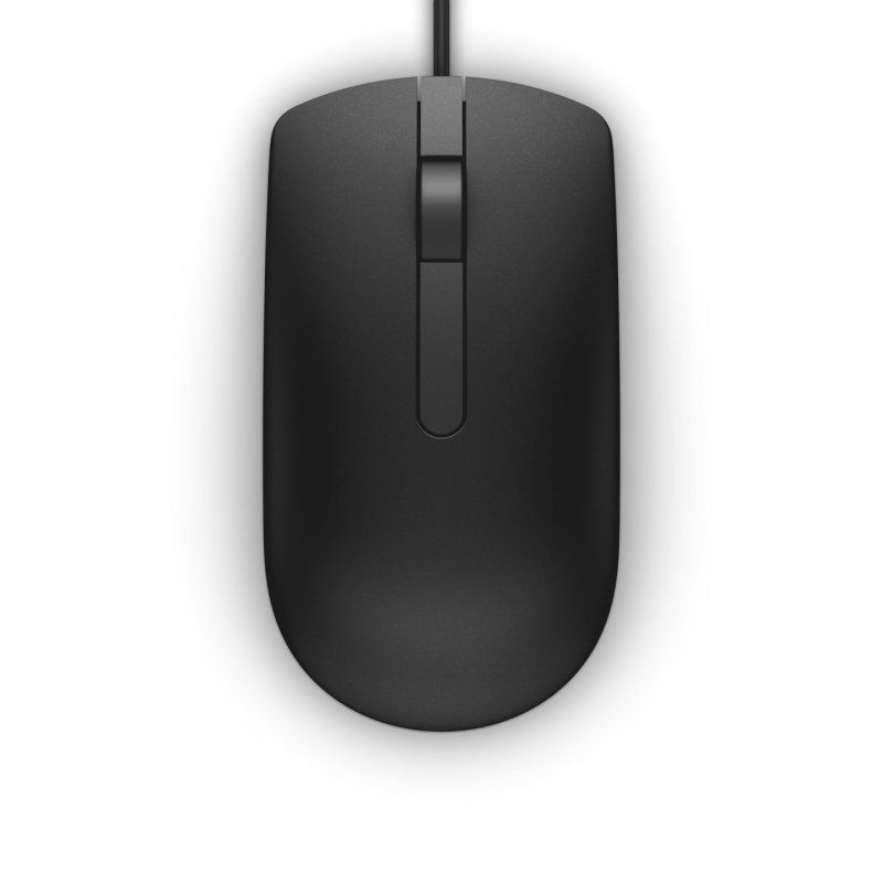 DELL MS116 mouse Office Ambidextrous USB Type-A Optical 1000 DPI