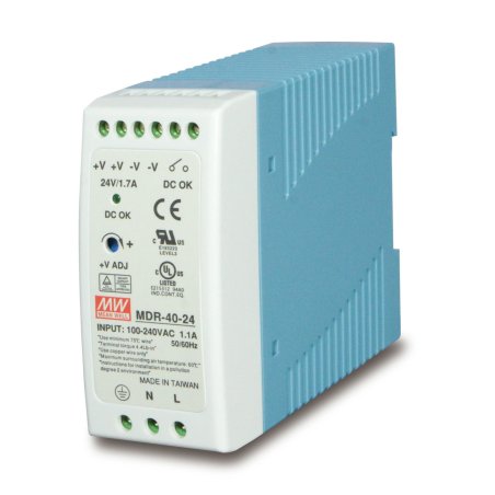 PLANET PWR-40-24 power supply unit 40 W Blue, White