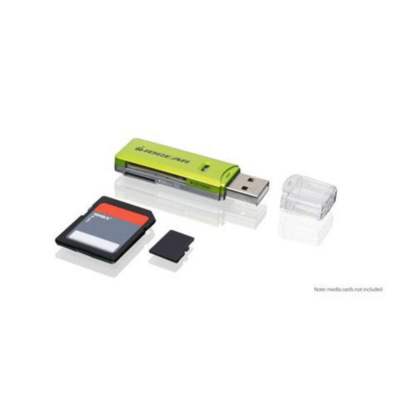 iogear GFR204SD card reader Green
