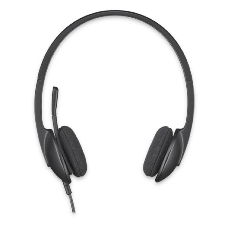 Logitech H340 USB Computer Headset Casque Avec fil Arceau Bureau/Centre d'appels Noir