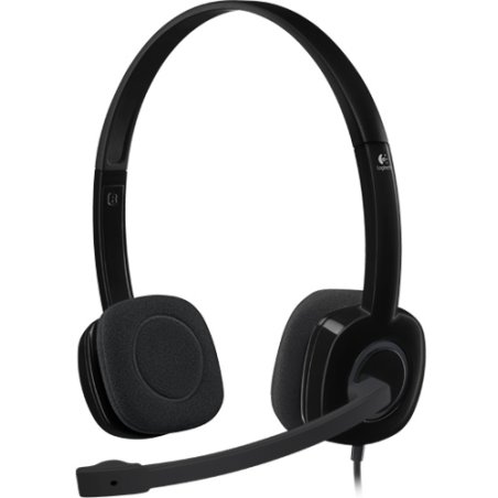 Logitech H150 Stereo Headset Casque Avec fil Arceau Bureau/Centre d'appels Noir