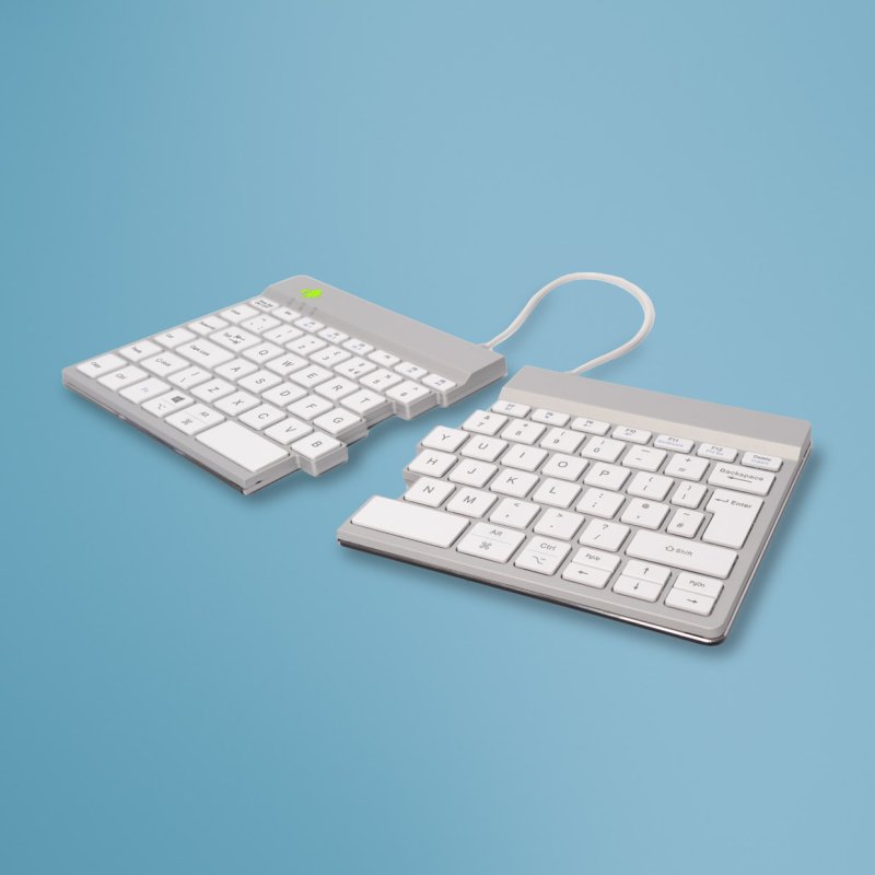 R-Go Tools Ergonomic keyboard R-Go Split Break with break software, ergonomic split keyboard, QWERTY (UK), Bluetooth,
