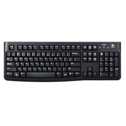 Logitech Keyboard K120 for Business clavier USB Nordique Noir