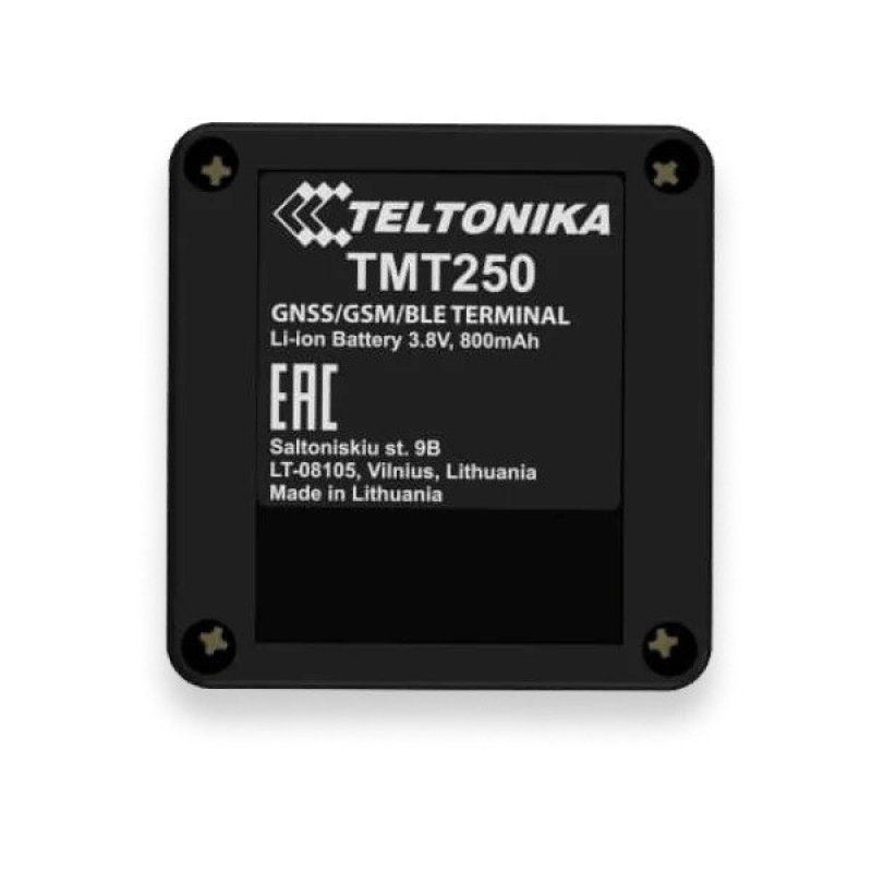 Teltonika TMT250 Traqueur GPS et localisateur Personnel Noir