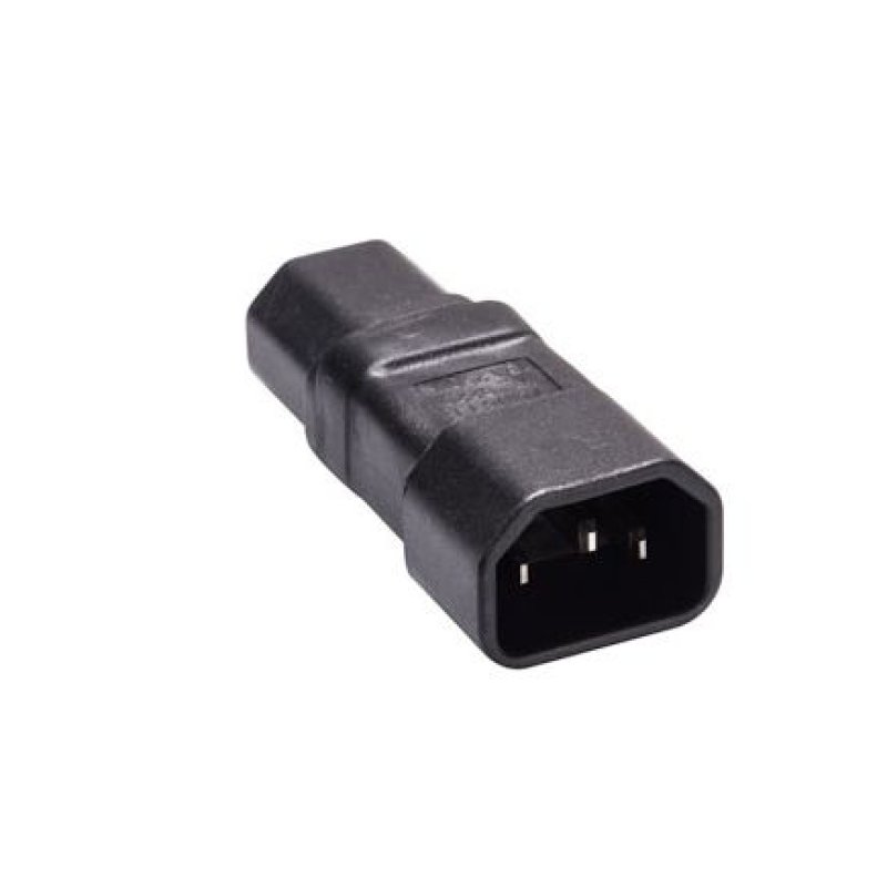 Microconnect PEA1415 cable gender changer C14 C15 Black