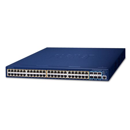 PLANET SGS-6310-48P6XR network switch Managed L3 Gigabit Ethernet (10/100/1000) Power over Ethernet (PoE) 1U Blue