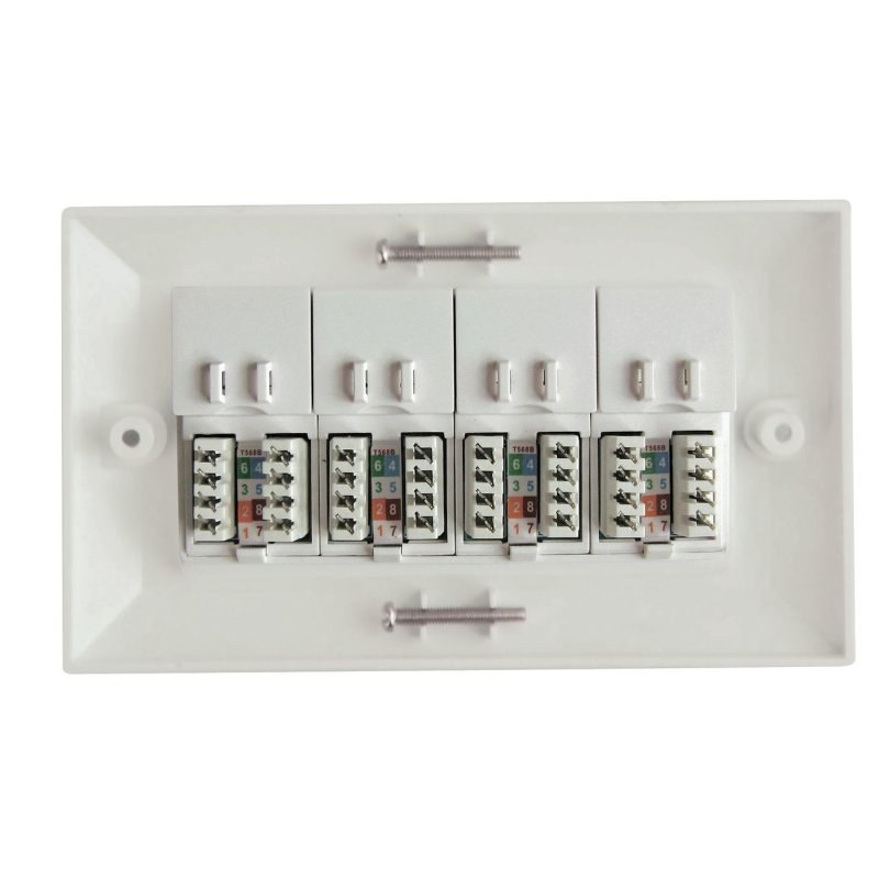Lanview LVN126188UK-4 outlet box RJ-45 White