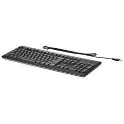 HP QY776AA keyboard Office USB Black