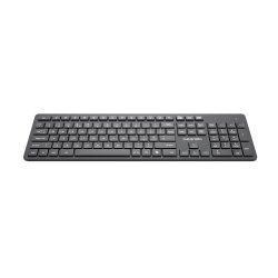 eSTUFF GLB211302 clavier Bureau USB QWERTY Anglais britannique Noir