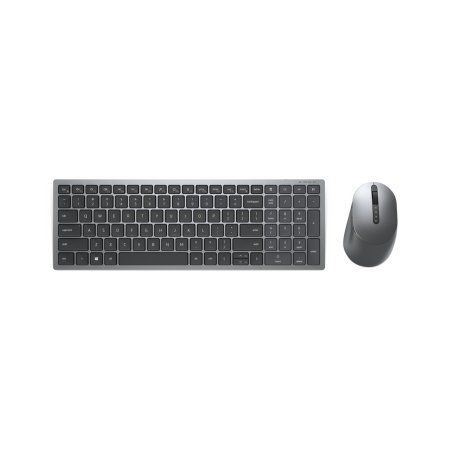 DELL KM7120W keyboard Mouse included Office RF Wireless Bluetooth QWERTY US International Grey, Titanium