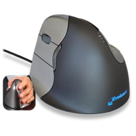 Evoluent VM4L mouse Office Left-hand USB Type-A Optical