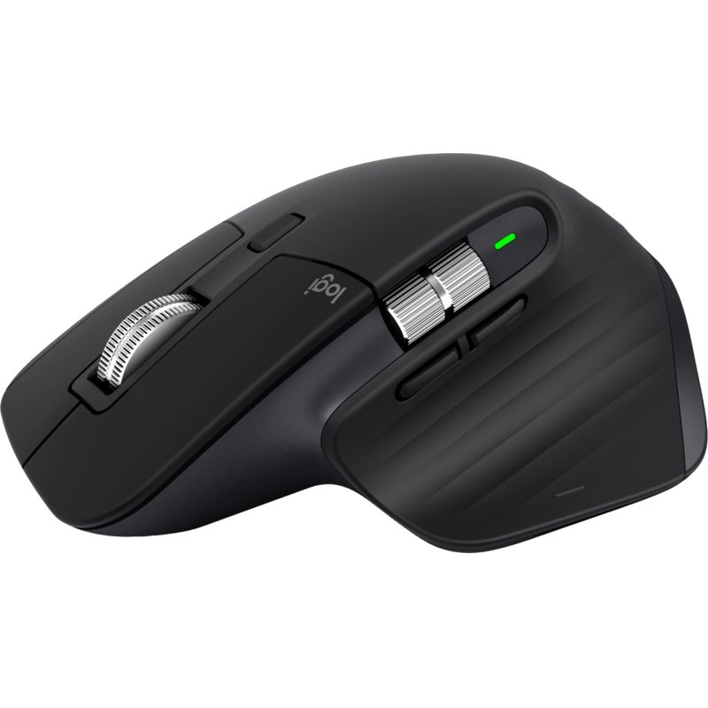 Logitech MX Master 3S souris Bureau Droitier RF sans fil Bluetooth Laser 8000 DPI