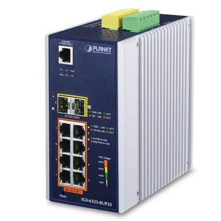 PLANET IGS-6325-8UP2S commutateur réseau Géré L3 Gigabit Ethernet (10/100/1000) Connexion Ethernet, supportant