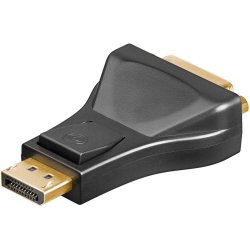 Microconnect DPDVI cable gender changer DisplayPort DVI-D Dual Link 24 5 Grey