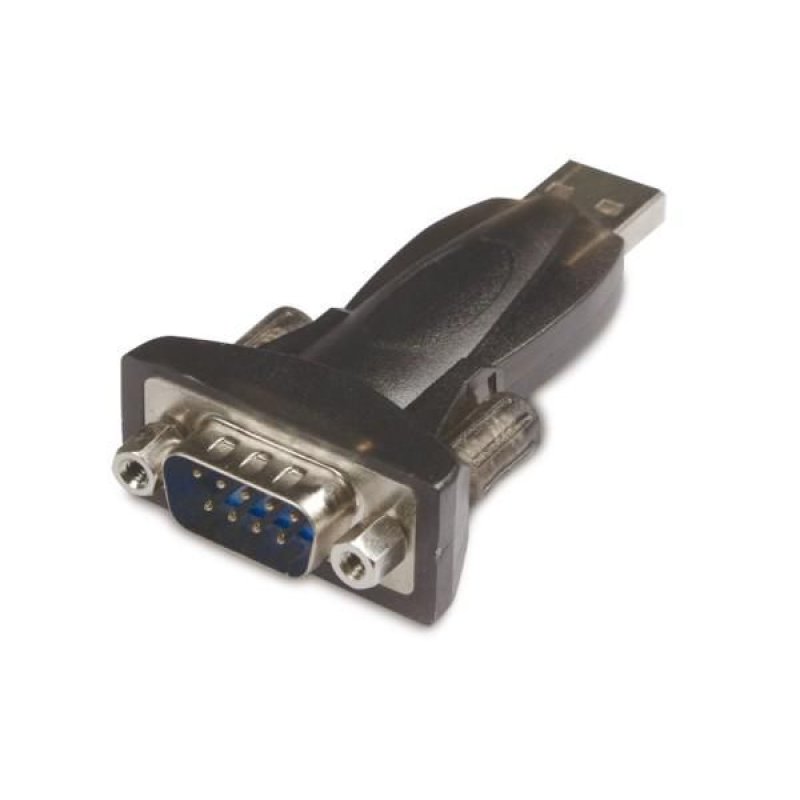 Microconnect USBADB9FC changeur de genre de câble RS232 USB A Noir