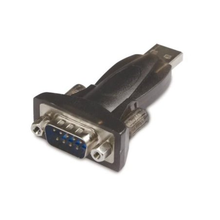 Microconnect USBADB9FC cable gender changer RS232 USB A Black