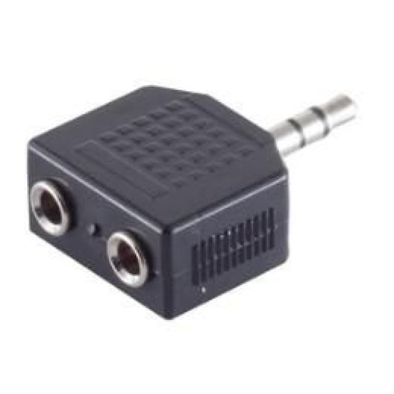 Adapter 3.5mm - 2x3.5mm M-F