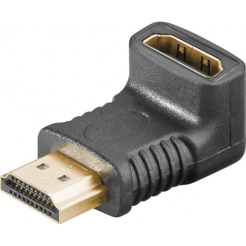 Microconnect HDM19F19MA2 changeur de genre de câble HDMI Noir