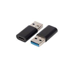 Microconnect USB3.0ACF changeur de genre de câble USB A USB C Noir