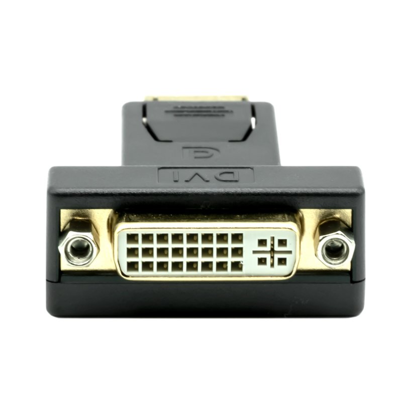 ProXtend DP1.2-DVI245 changeur de genre de câble DisplayPort DVI-I Noir