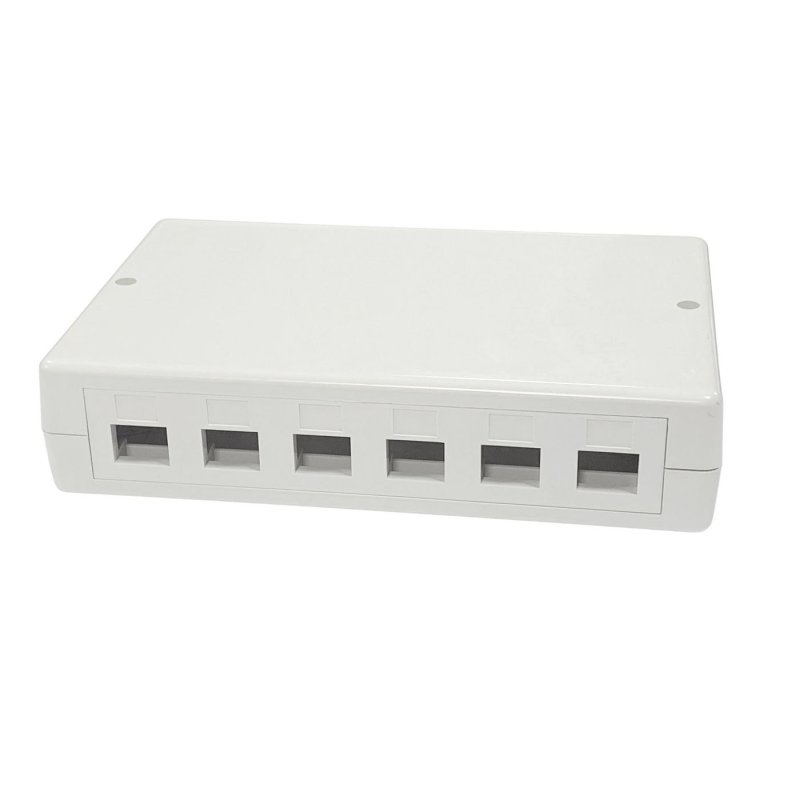 Surface mount box for 6/12 x