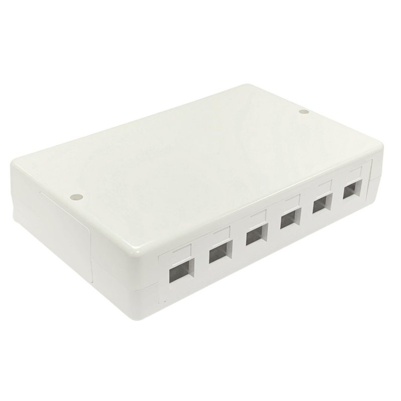 Surface mount box for 6/12 x