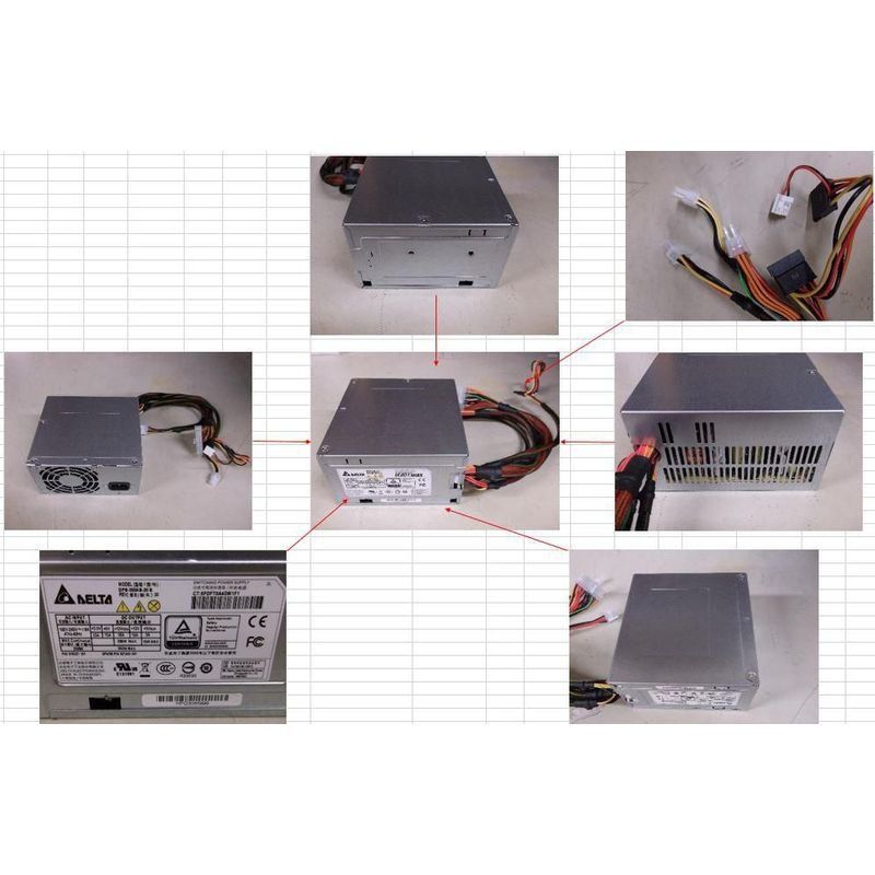 350W non-hot-plug power