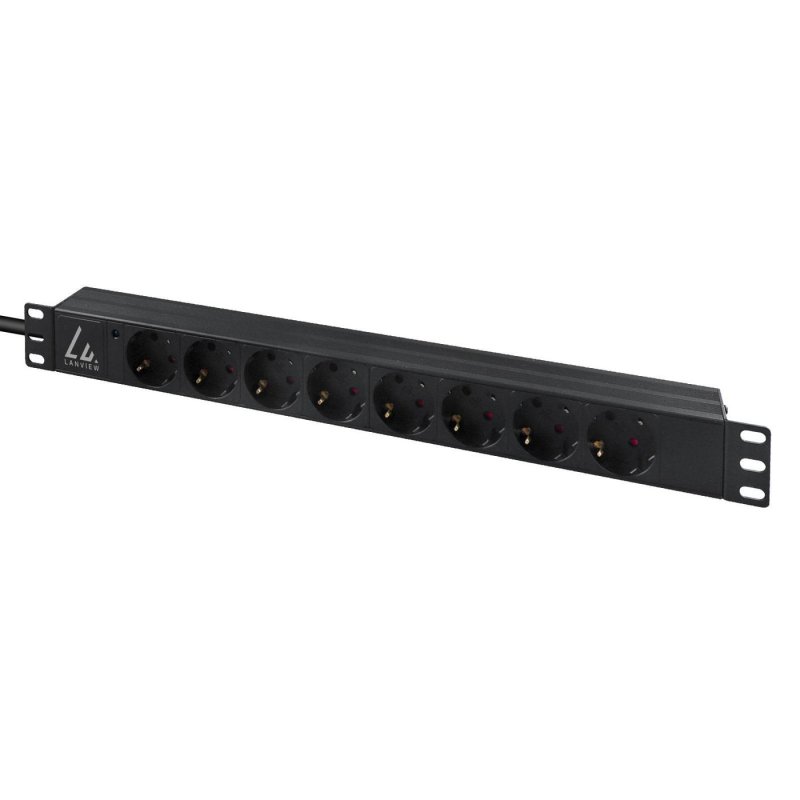 19'' rack mount power strip,