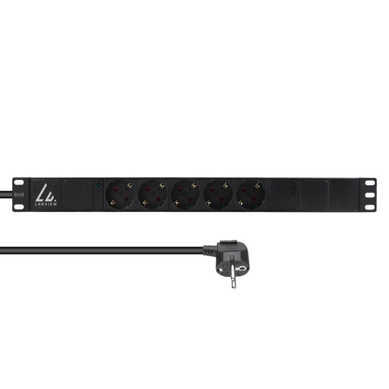 19'' rack mount power strip,
