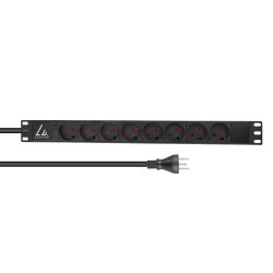 19'' rack mount power strip,